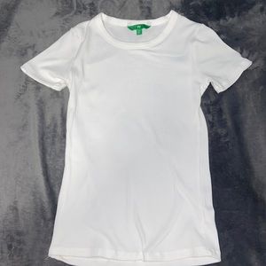 Dip xs womens white stretchy t-shirt